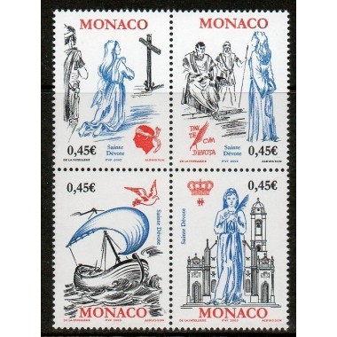 Monaco Neuf ** N° 2410/13