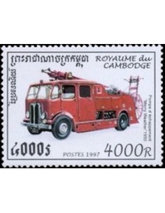 Timbre Poste Etat du Cambodge N° 1408 Obli philatelie foxtimbre