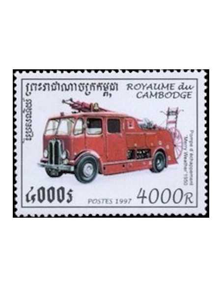 Timbre Poste Etat du Cambodge N° 1408 Obli philatelie foxtimbre
