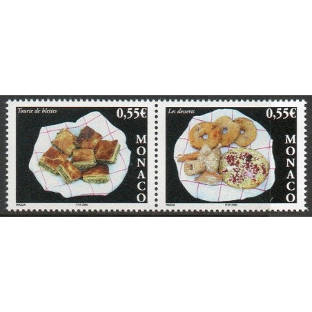 Monaco Neuf ** N° 2489/90