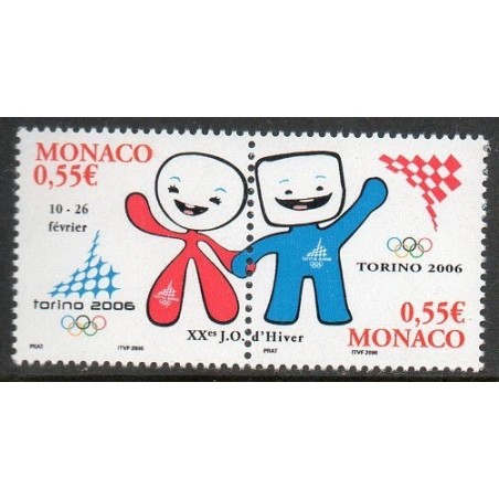 Monaco Neuf ** N° 2529/30