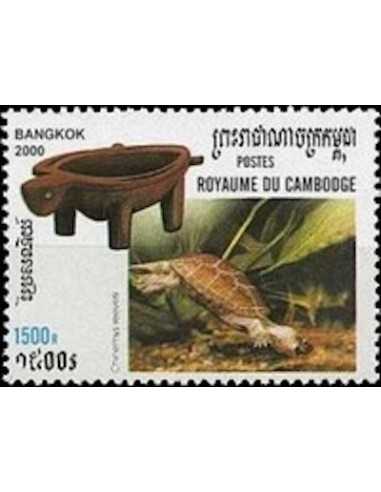 Timbre Poste Etat du Cambodge N° 1699 Obli philatelie foxtimbre