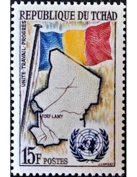 Tchad N° 0063 Obli