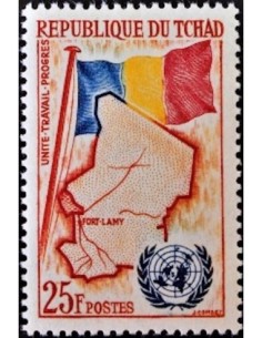Tchad N° 0064 Obli