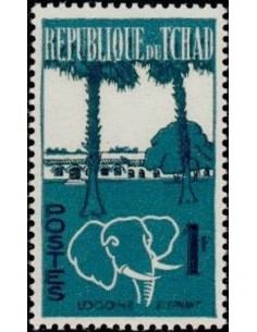 Tchad N° 0067 Obli