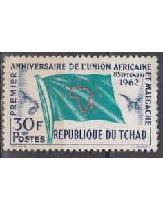 Tchad N° 0082 Obli
