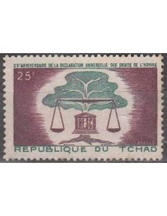 Tchad N° 0093 Obli