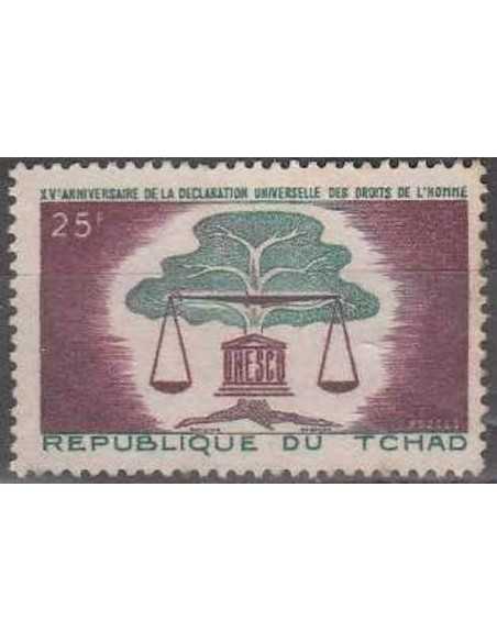 Tchad N° 0093 Obli