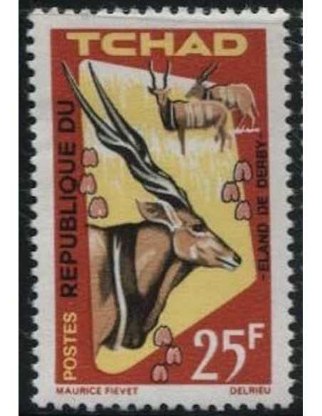 Tchad N° 0107 Obli