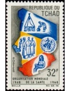 Tchad N° 0151 Obli