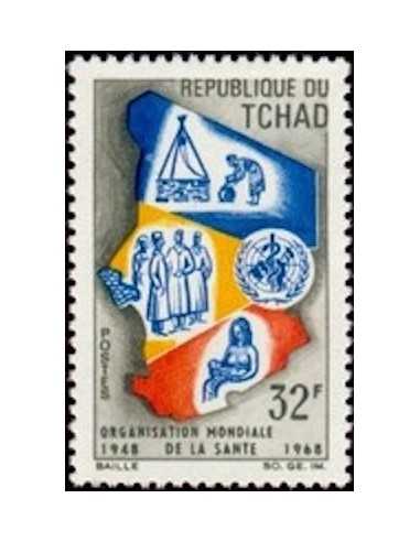 Tchad N° 0151 Obli
