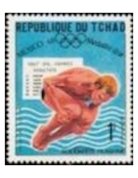 Tchad N° 0196 Obli