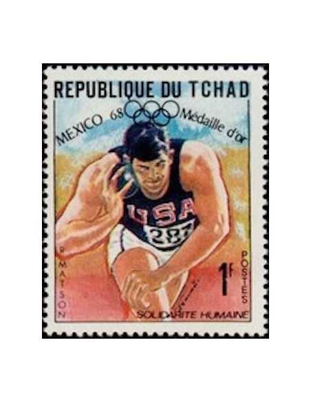 Tchad N° 0202 Obli