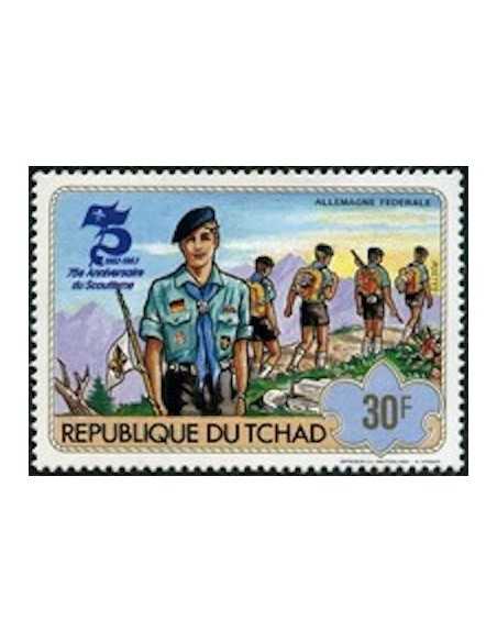 Tchad N° 0396 Obli