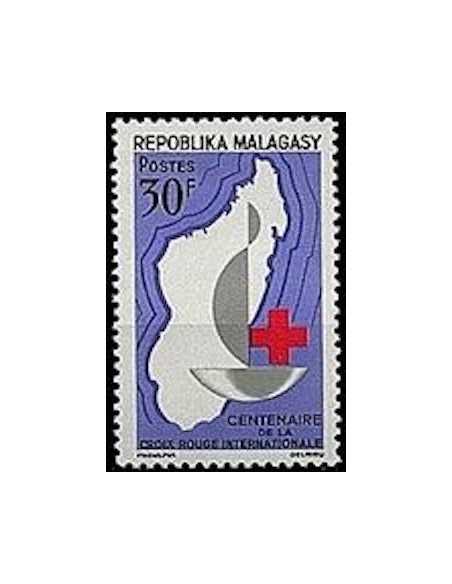 Madagascar N° 0384 Obli