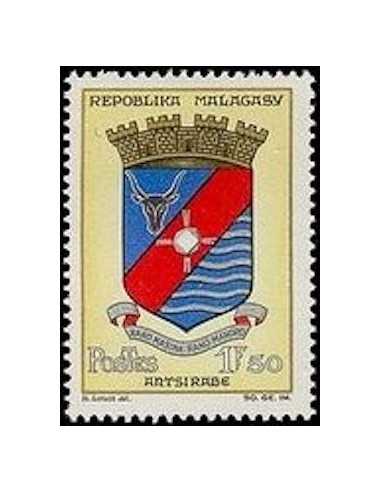 Madagascar N° 0388 Obli