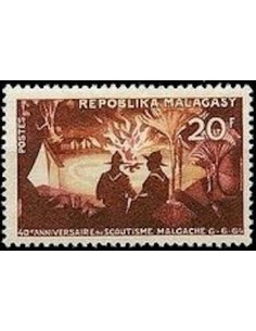 Madagascar N° 0395 Obli
