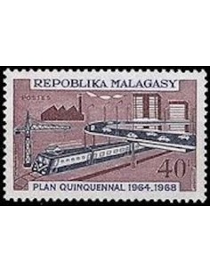 Madagascar N° 0450 Obli