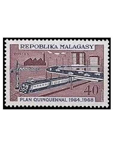 Madagascar N° 0450 Obli