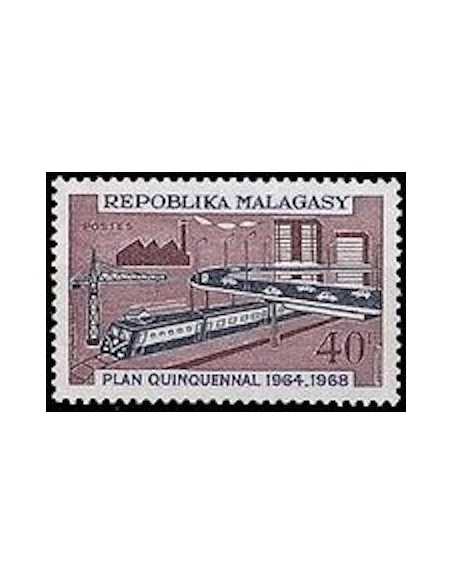 Madagascar N° 0450 Obli
