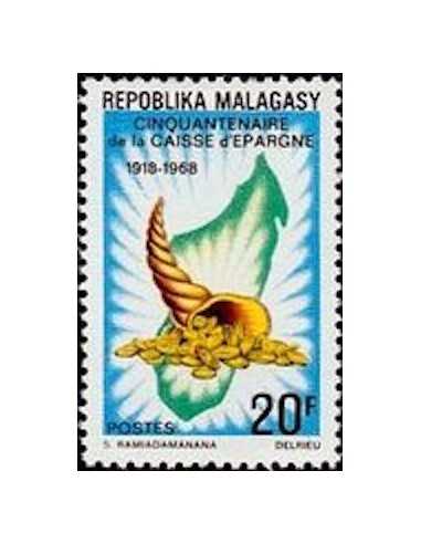 Madagascar N° 0457 Obli