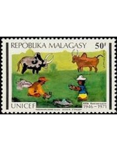 Madagascar N° 0495 Obli