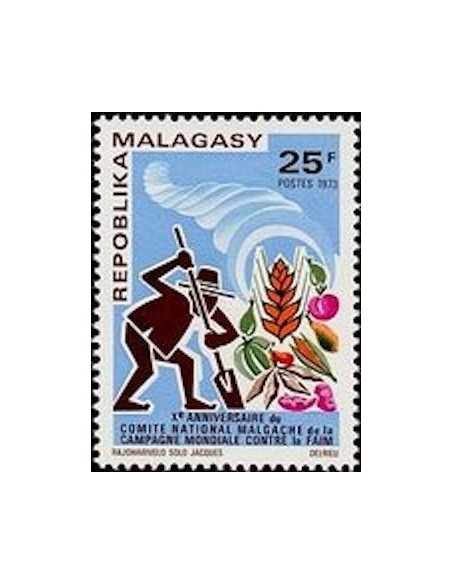 Madagascar N° 0515 Obli