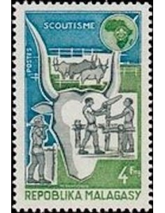 Madagascar N° 0538 Obli