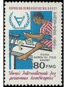 Madagascar N° 0649 Obli