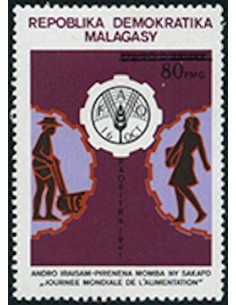 Madagascar N° 0668 Obli