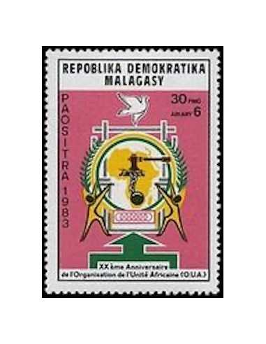 Madagascar N° 0691 Obli