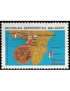 Madagascar N° 0801 Obli