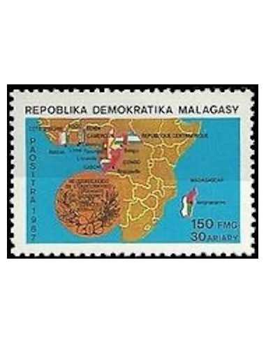 Madagascar N° 0801 Obli