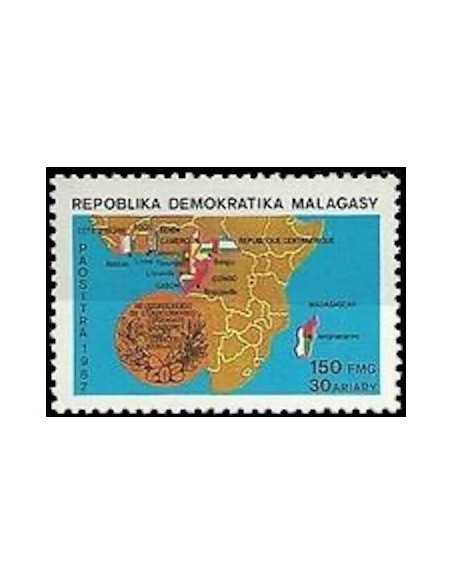 Madagascar N° 0801 Obli