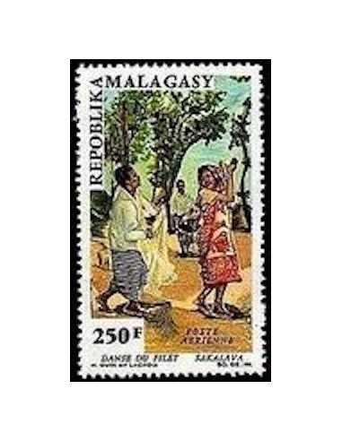 Madagascar N° PA100 Obli