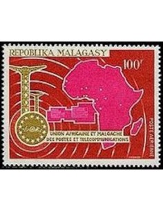 Madagascar N° PA102 Obli