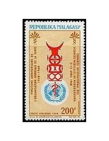 Madagascar N° PA104 Obli