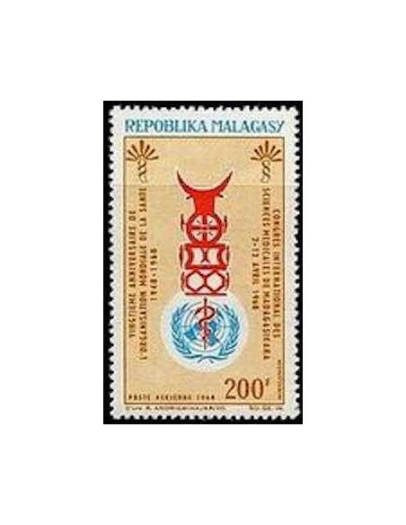 Madagascar N° PA104 Obli