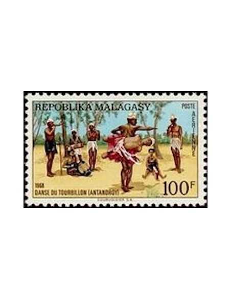 Madagascar N° PA107 Obli