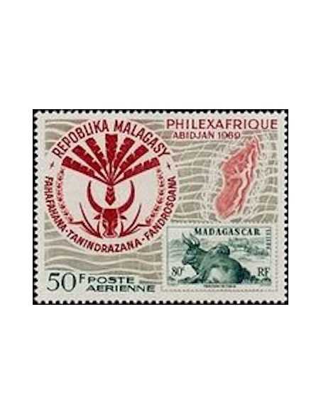 Madagascar N° PA109 Obli