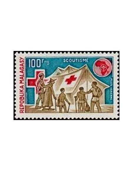Madagascar N° PA135 Obli