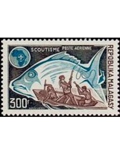 Madagascar N° PA136 Obli