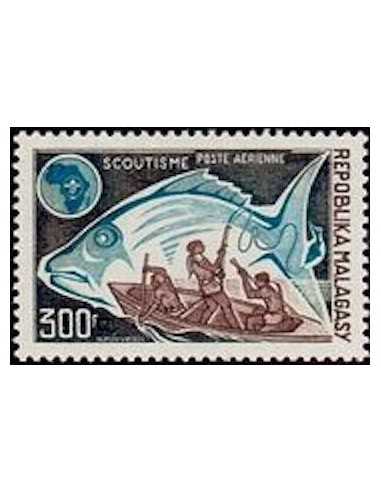 Madagascar N° PA136 Obli