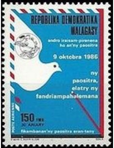 Madagascar N° PA191 Obli