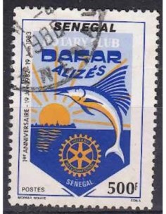 Senegal N° 0598 Obli
