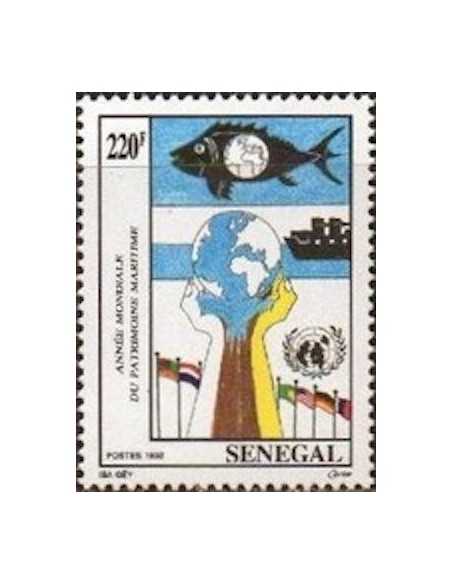 Senegal N° 1000 Obli