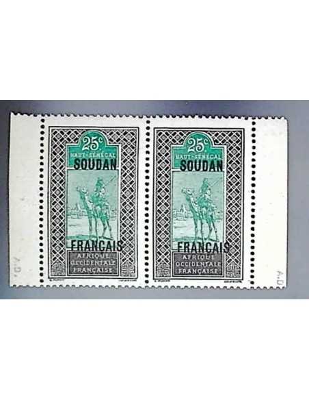 Soudan  N° 027 N ** paire de carnet