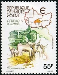 Haute Volta N° 526 Neuf **