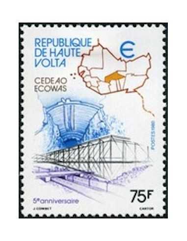 Haute Volta N° 528 Neuf **