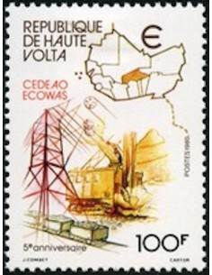 Haute Volta N° 529 Neuf **
